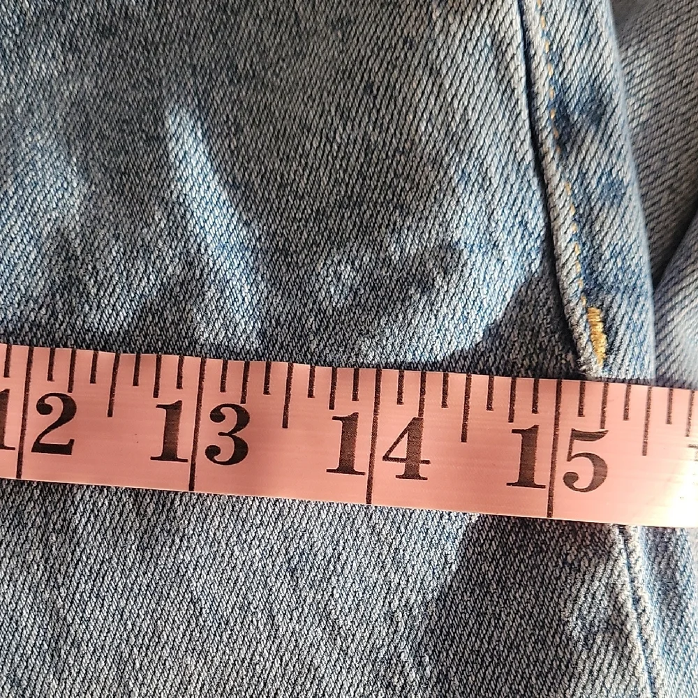 Zara Blue Skinny Jeans with Distressed Details Size 0 - Picture 10 of 10